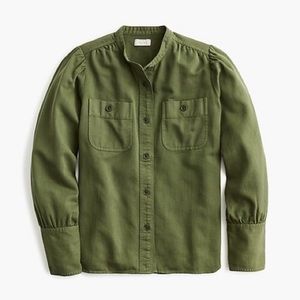 JCrew Point Sur Twill button down